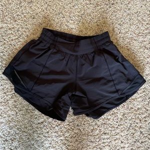 Black Lululemon shorts